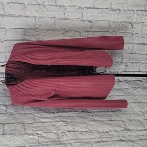 HERMAN GEIST‎ Fuchsia Cardigan Sweater Medium